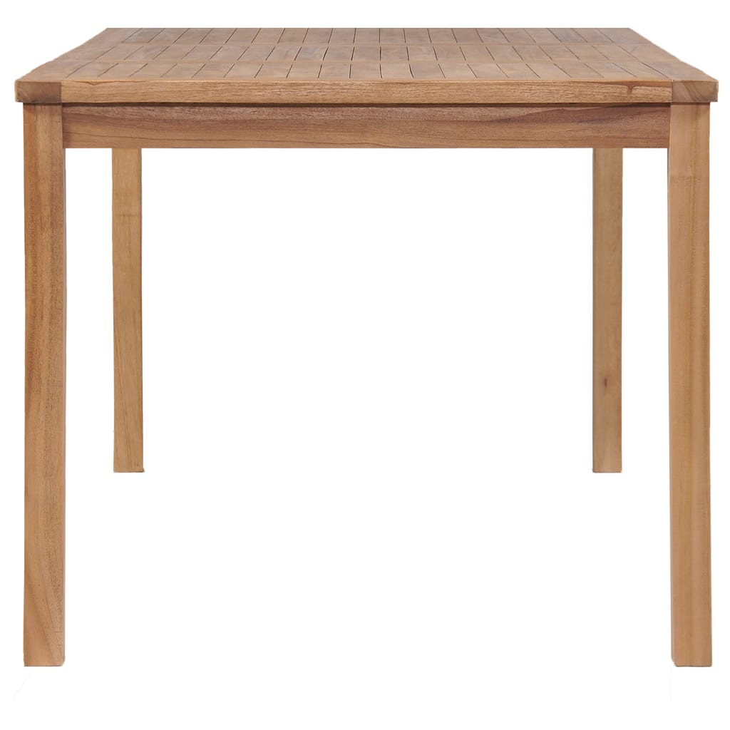 vidaXL Garden Table 150x90x77 cm Solid Teak Wood