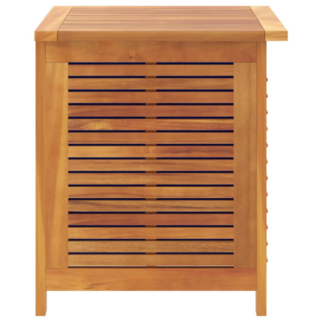 vidaXL Garden Storage Box with Louver 60x50x56 cm Solid Wood Acacia