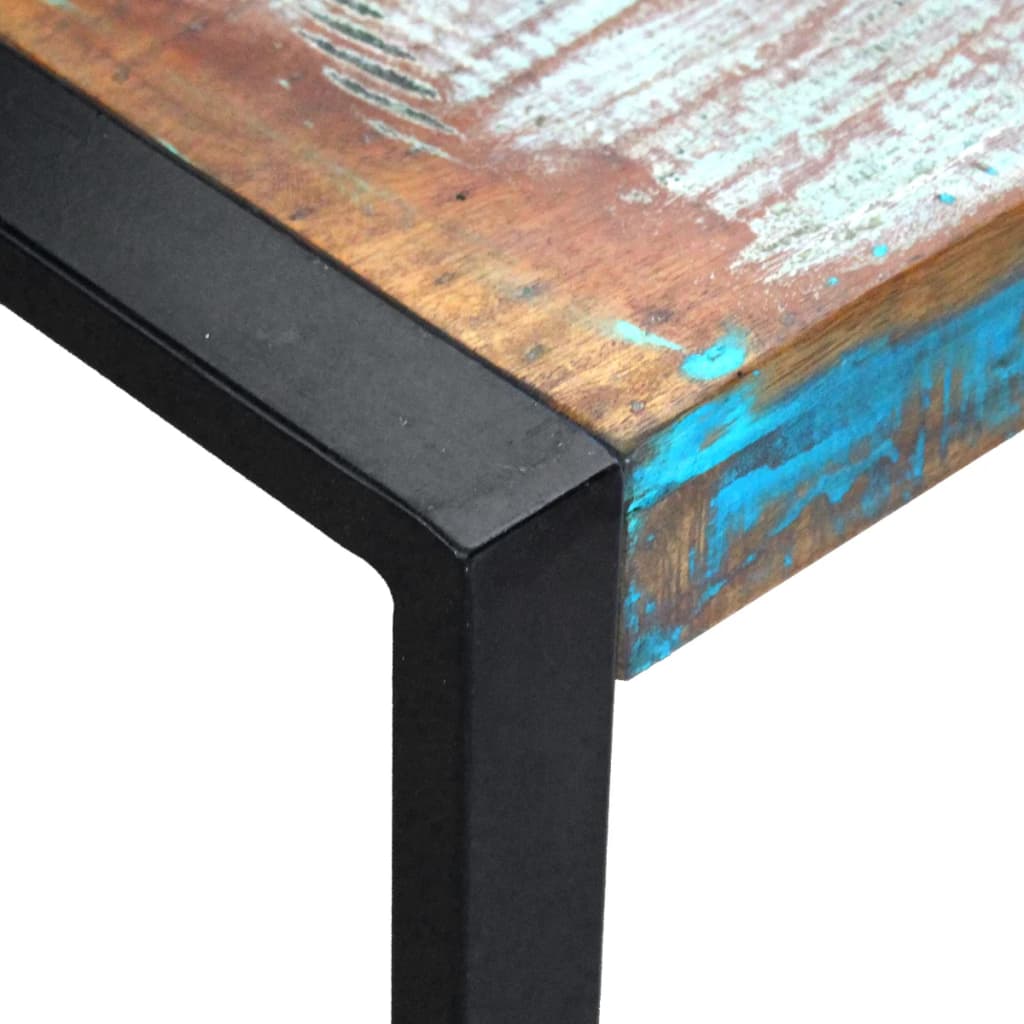 vidaXL Coffee Table Solid Reclaimed Wood 80x80x40 cm