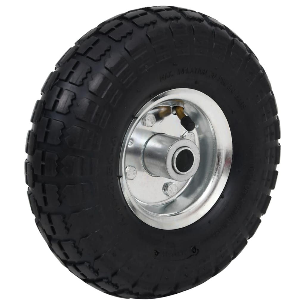 vidaXL Sack Truck Wheels 4 pcs Rubber 4.10/3.50-4 (260x83)