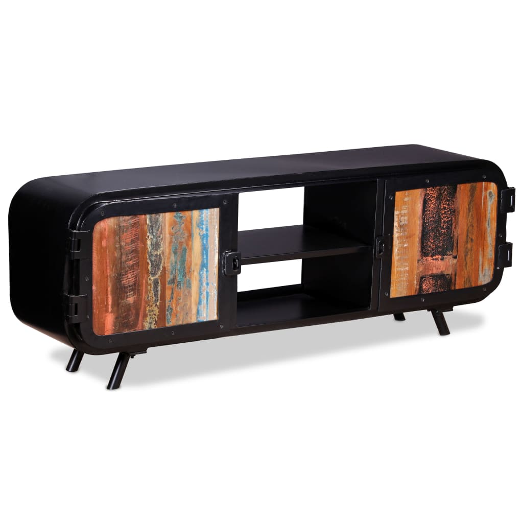 vidaXL TV Cabinet Reclaimed Wood 120x30x45 cm