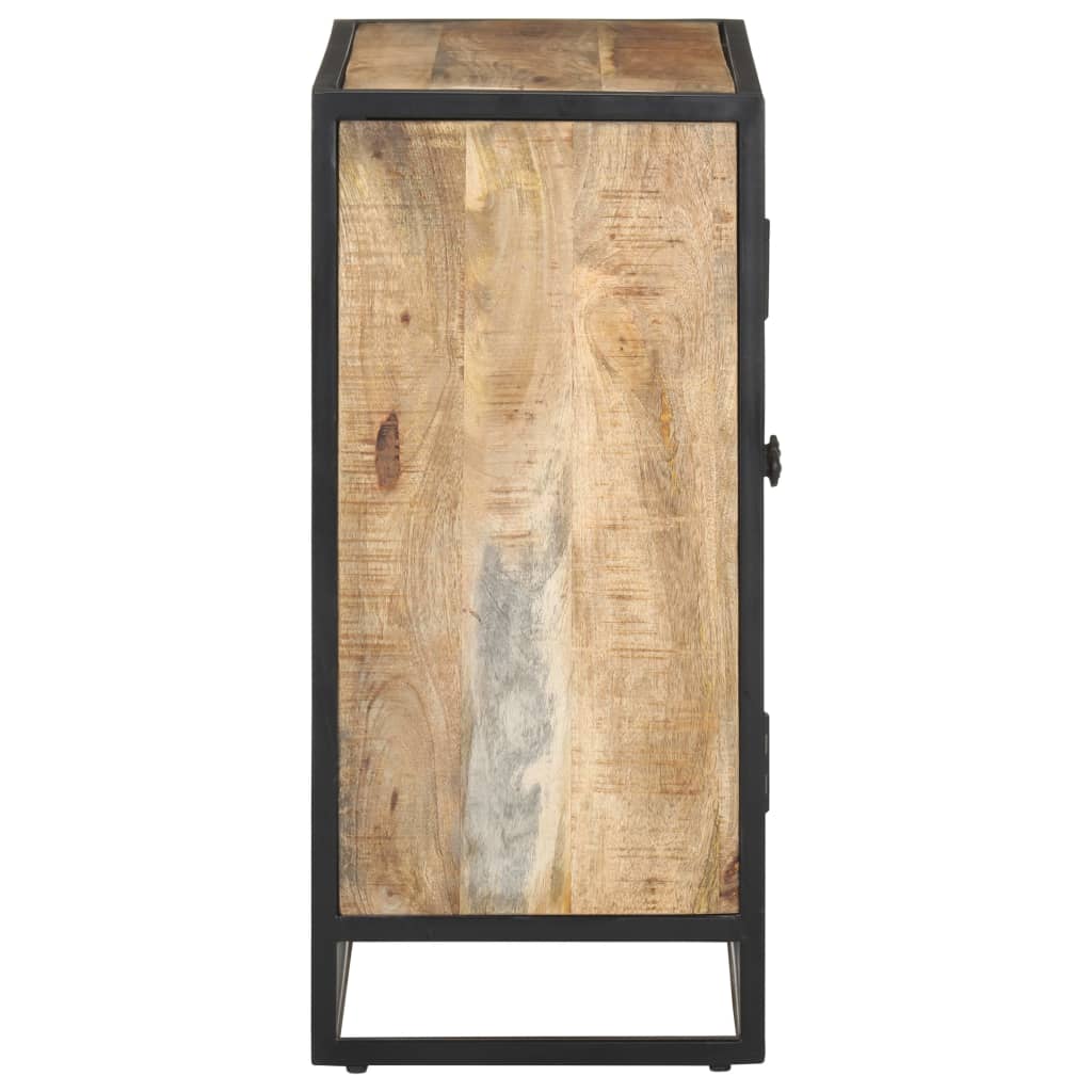 vidaXL Hand Carved Sideboard 60x35x75 cm Solid Mango Wood