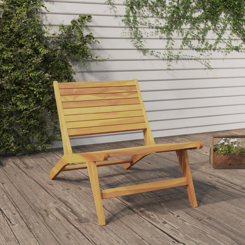 vidaXL Garden Chair Solid Wood Teak