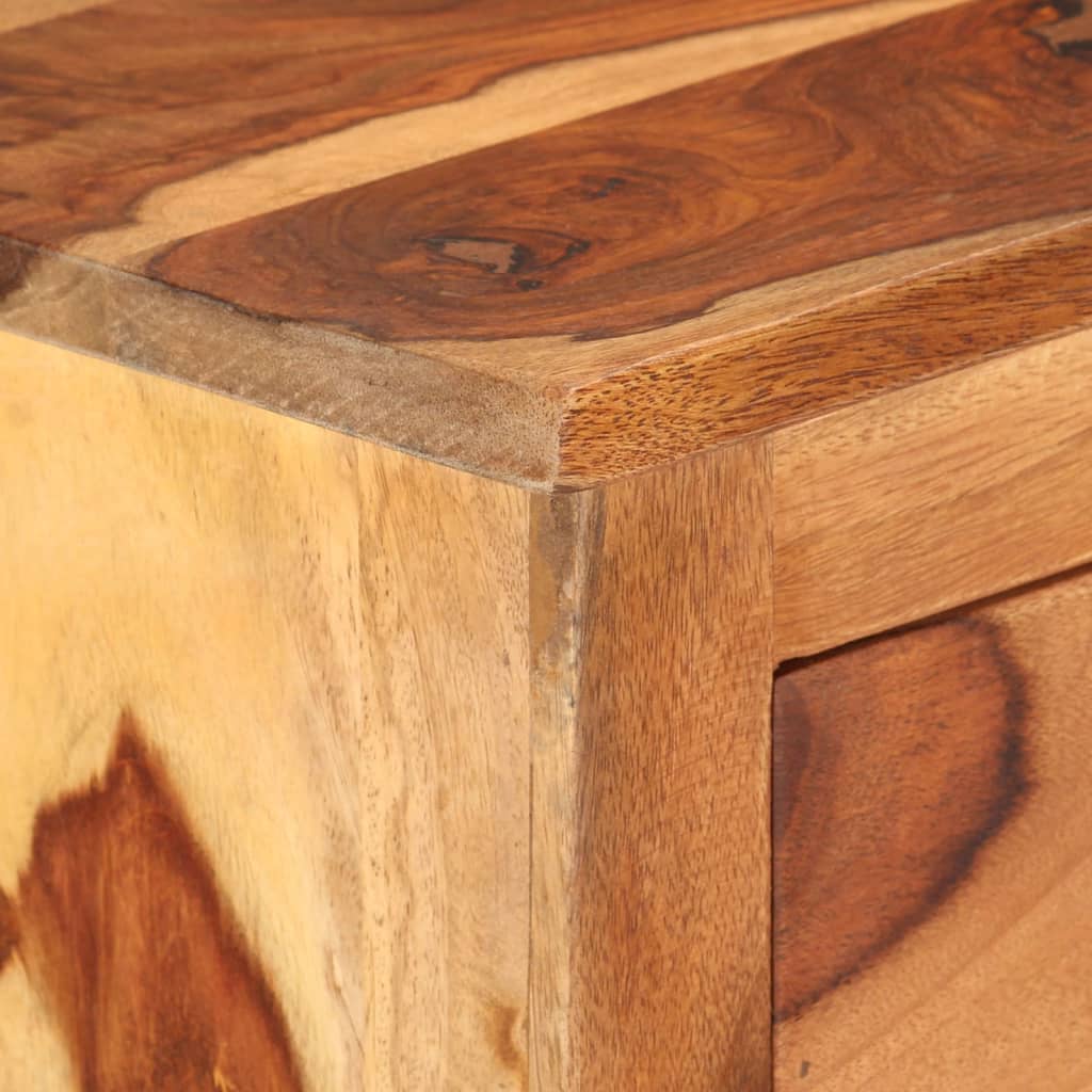 vidaXL Sideboard 65x30x80 cm Solid Sheesham Wood