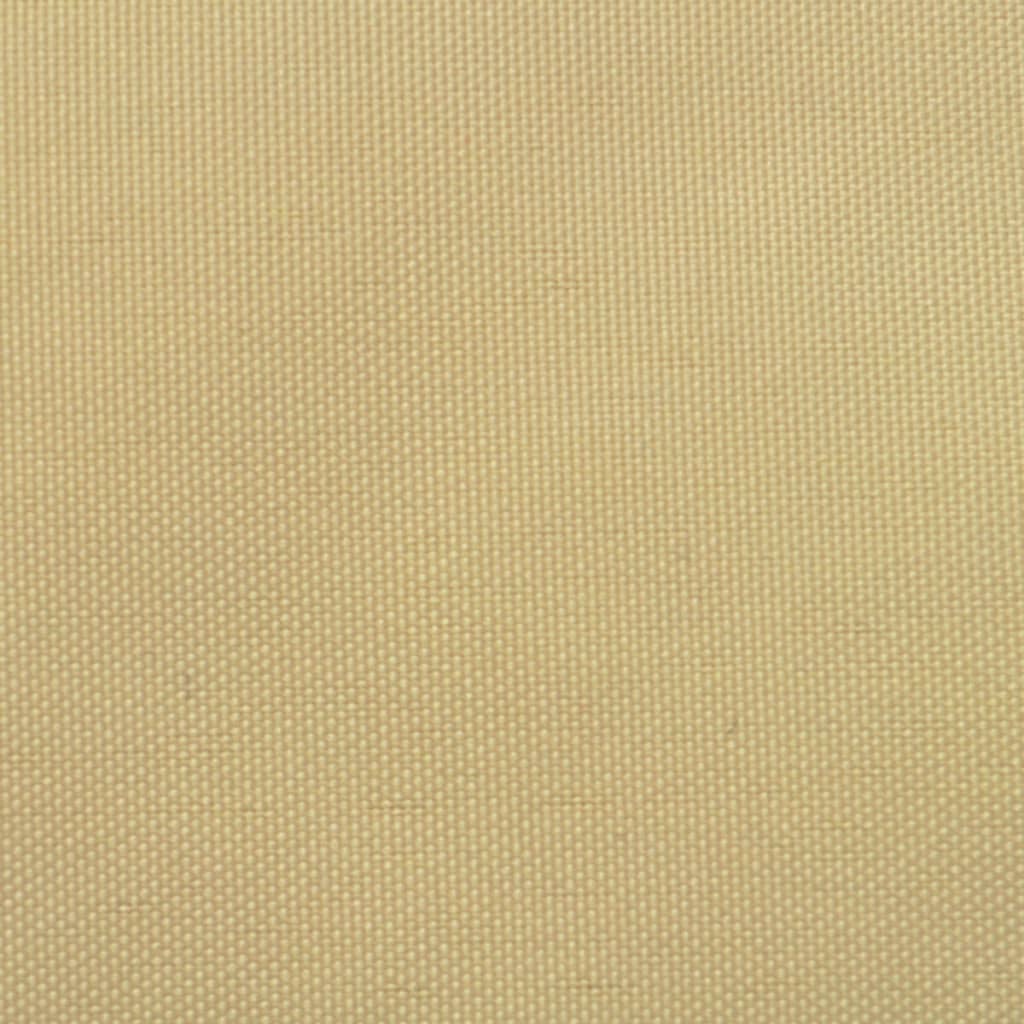 vidaXL Balcony Screen Oxford Fabric 90x400 cm Beige