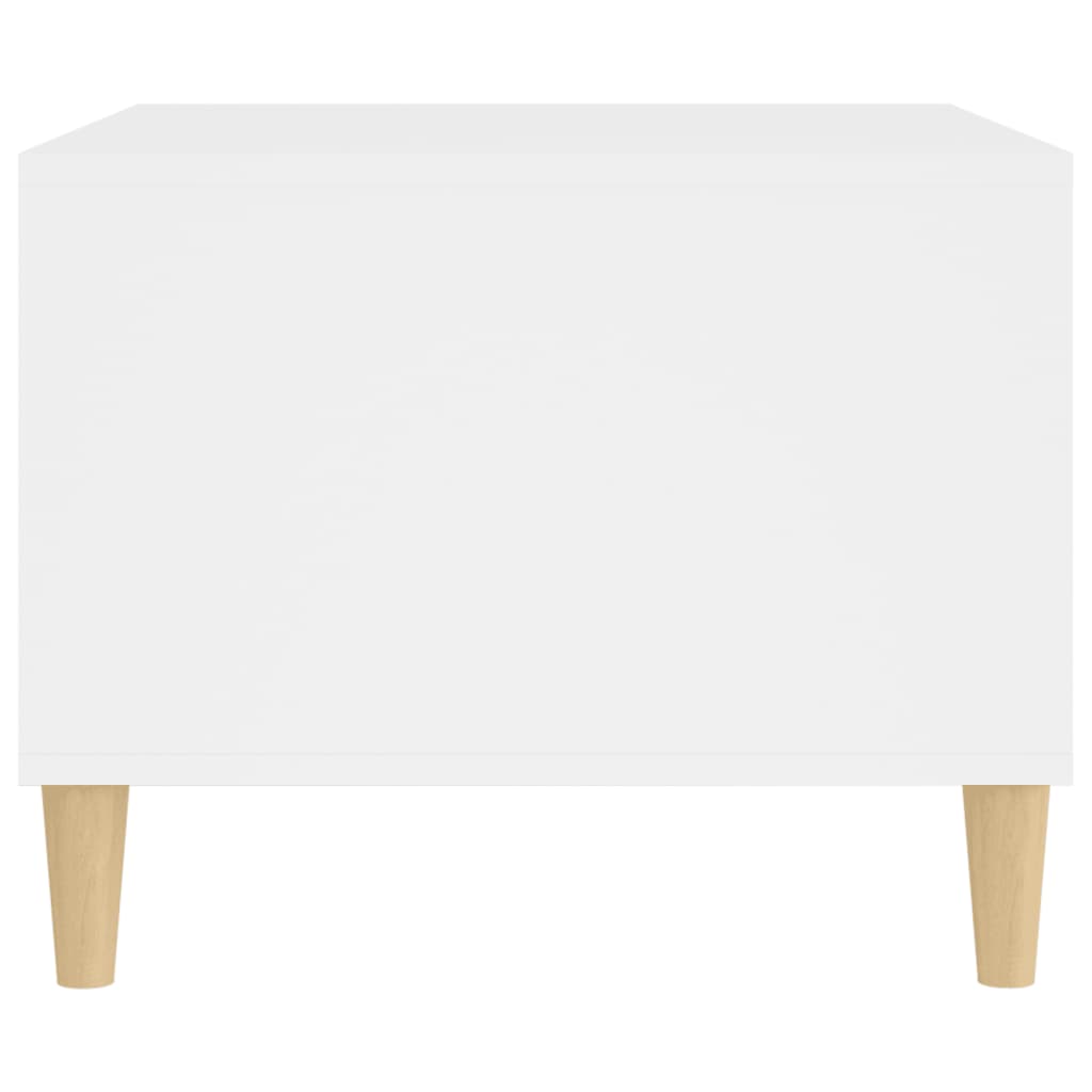 vidaXL Coffee Table White 60x50x40 cm Engineered Wood