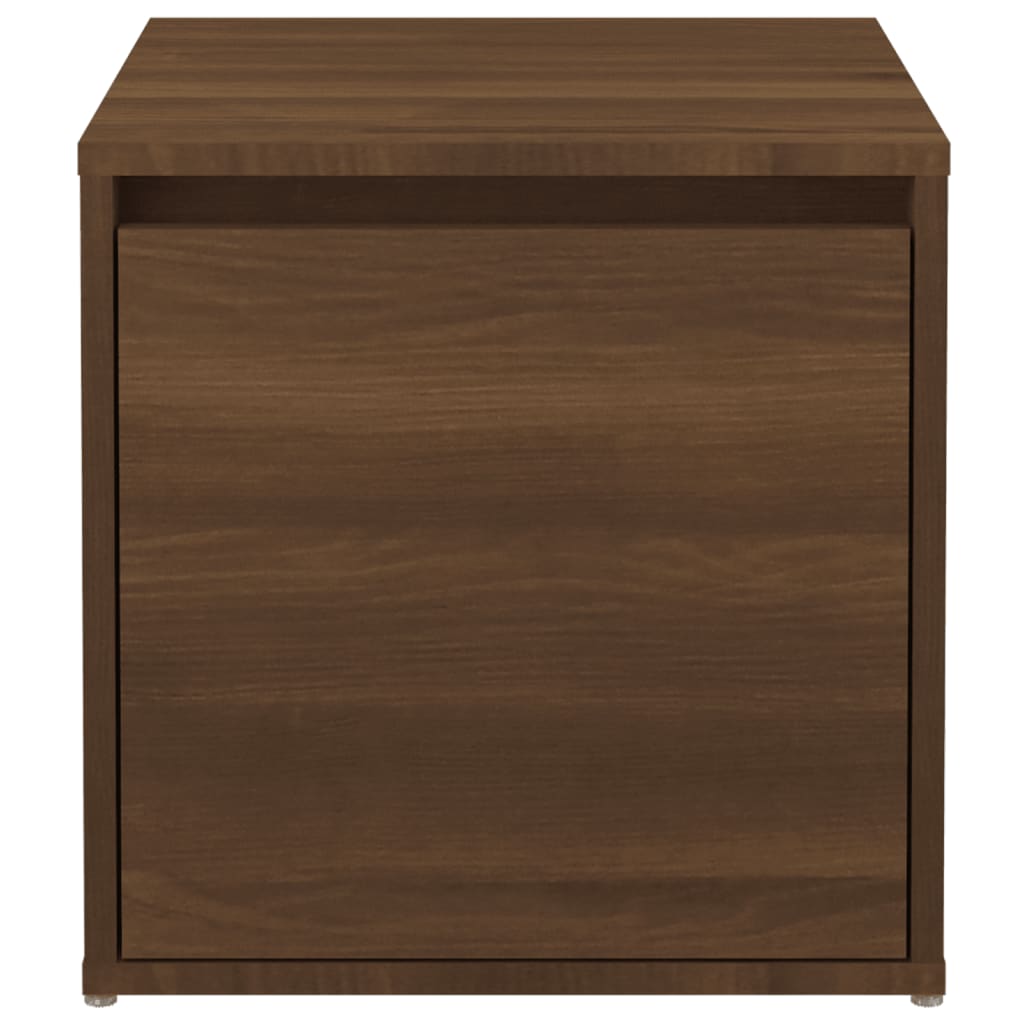 vidaXL Box Drawer Brown Oak 40.5x40x40 cm Engineered Wood