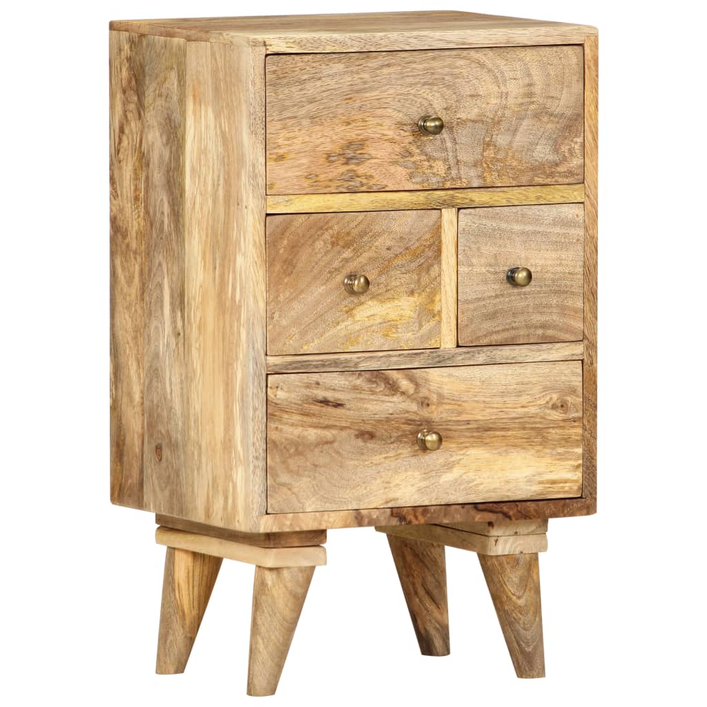 vidaXL Bedside Cabinet 36x30x60 cm Solid Mango Wood