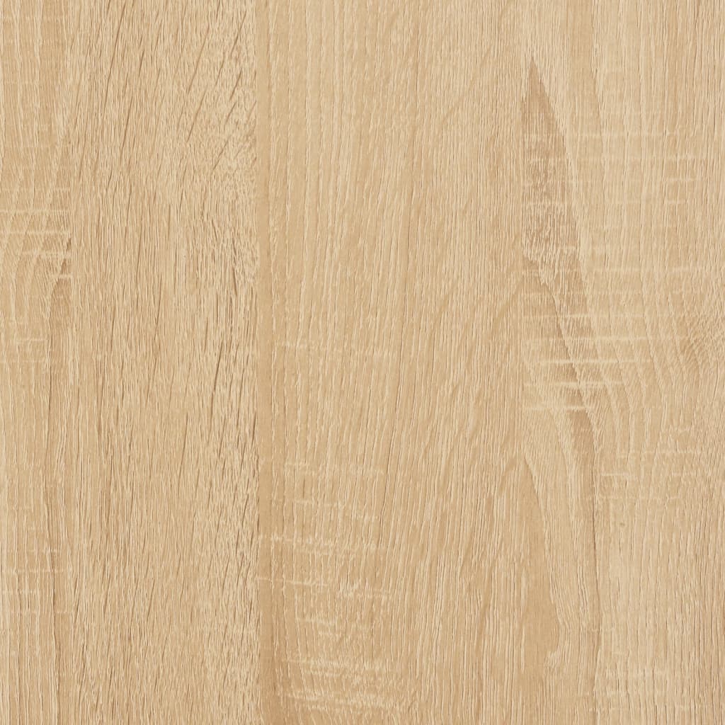 vidaXL Sideboard Sonoma Oak 80x34x75 cm Engineered Wood