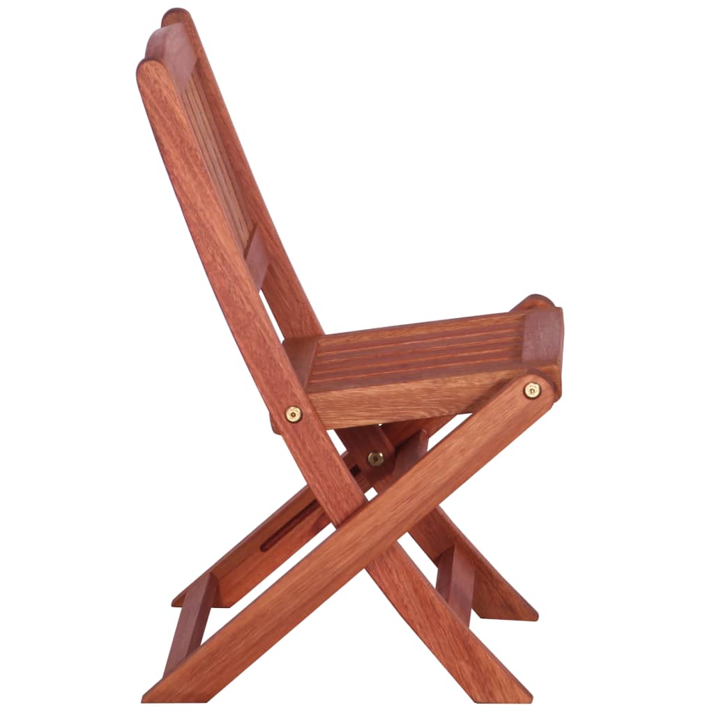 vidaXL Children's Dining Chairs 2 pcs Solid Eucalyptus Wood