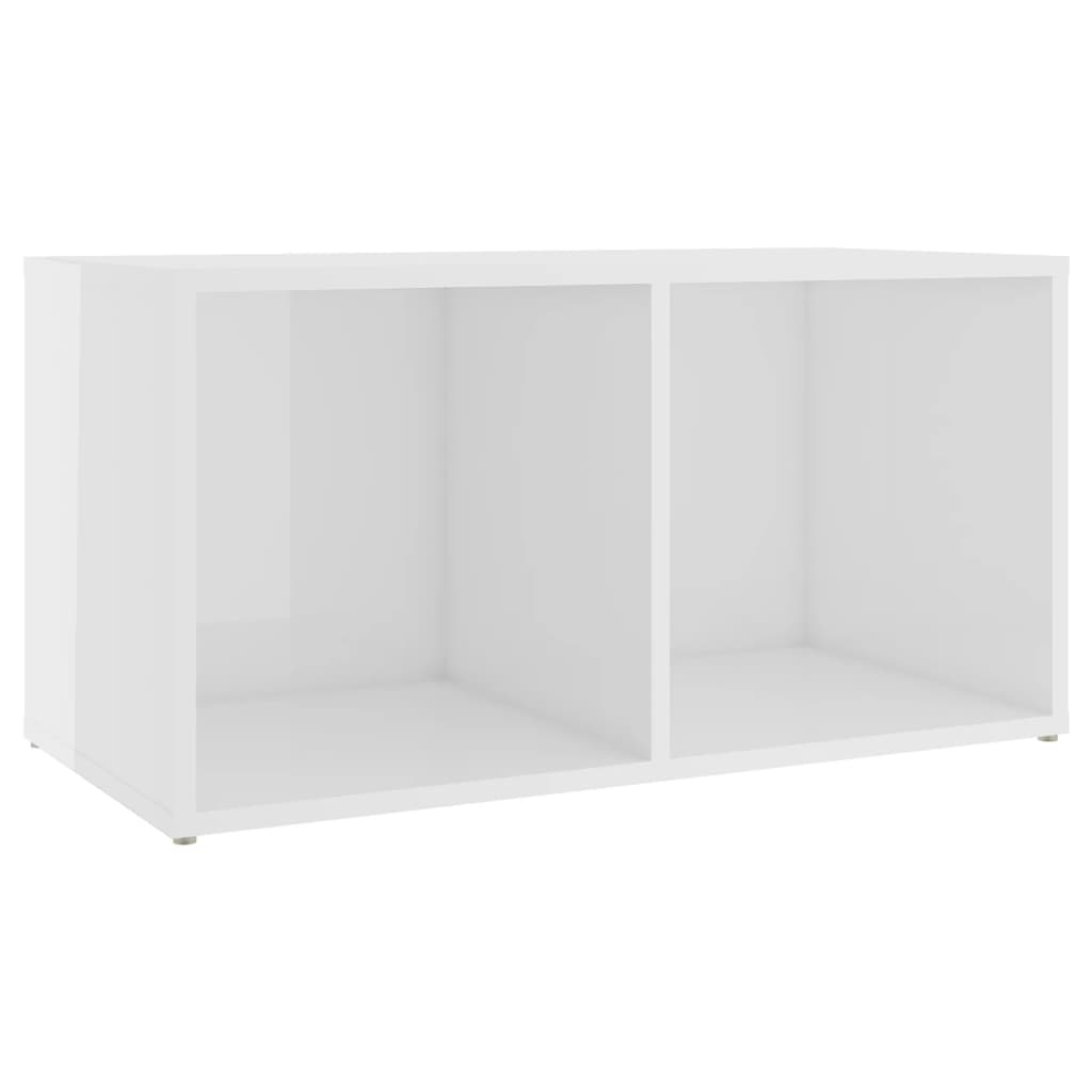 vidaXL TV Cabinets 4 pcs High Gloss White 72x35x36.5 cm Engineered Wood