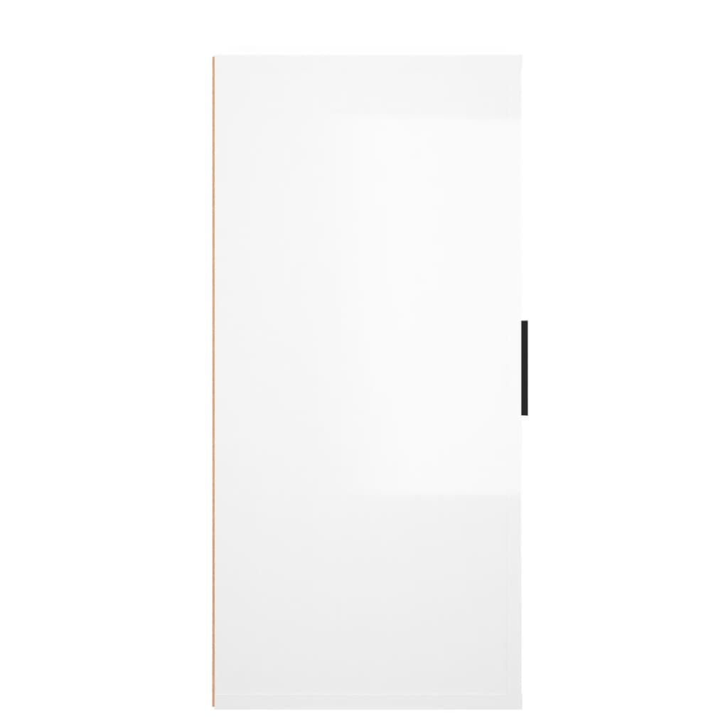 vidaXL Sideboard High Gloss White 40x33x70 cm Engineered Wood