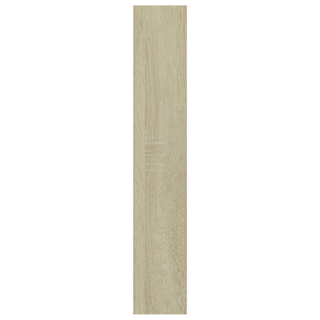 vidaXL CD Cabinet Sonoma Oak 21x16x93.5 cm Engineered Wood