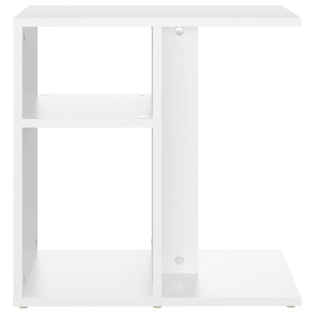 vidaXL Side Table White 50x30x50 cm Engineered Wood