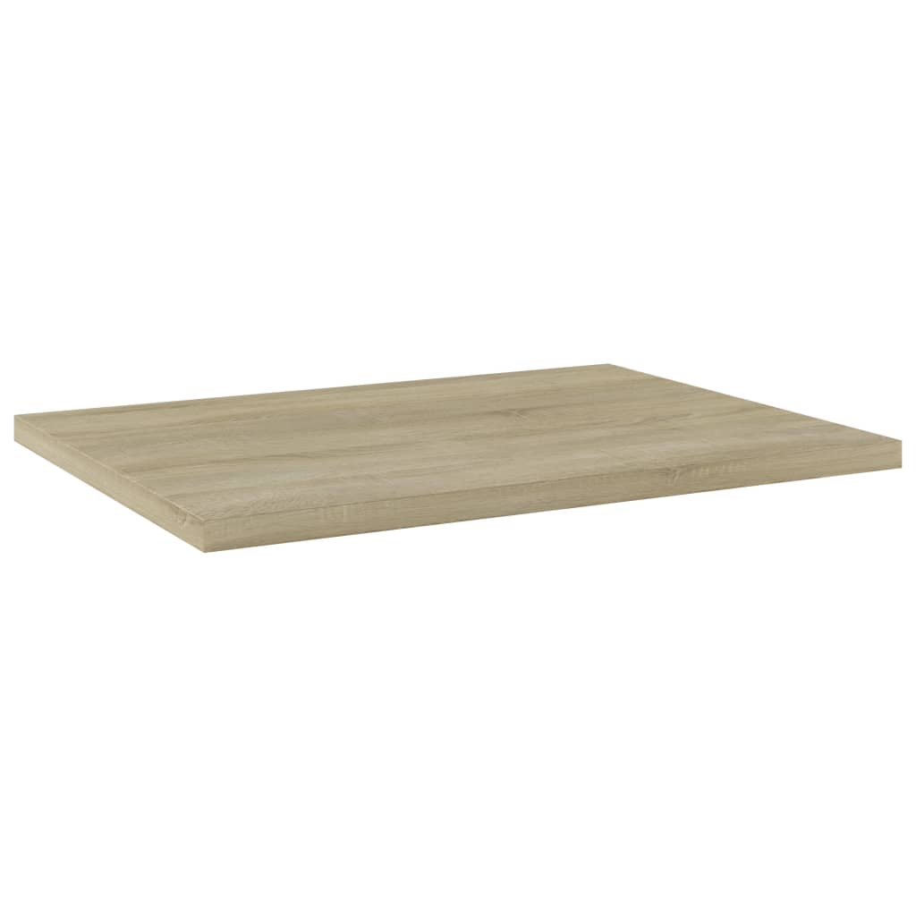 vidaXL Bookshelf Boards 4 pcs Sonoma Oak 40x30x1.5 cm Chipboard