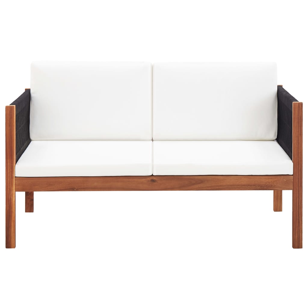 vidaXL Garden Sofa 2Seater Solid Acacia Wood