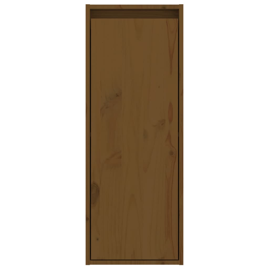 vidaXL TV Cabinets 4 pcs Honey Brown Solid Wood Pine
