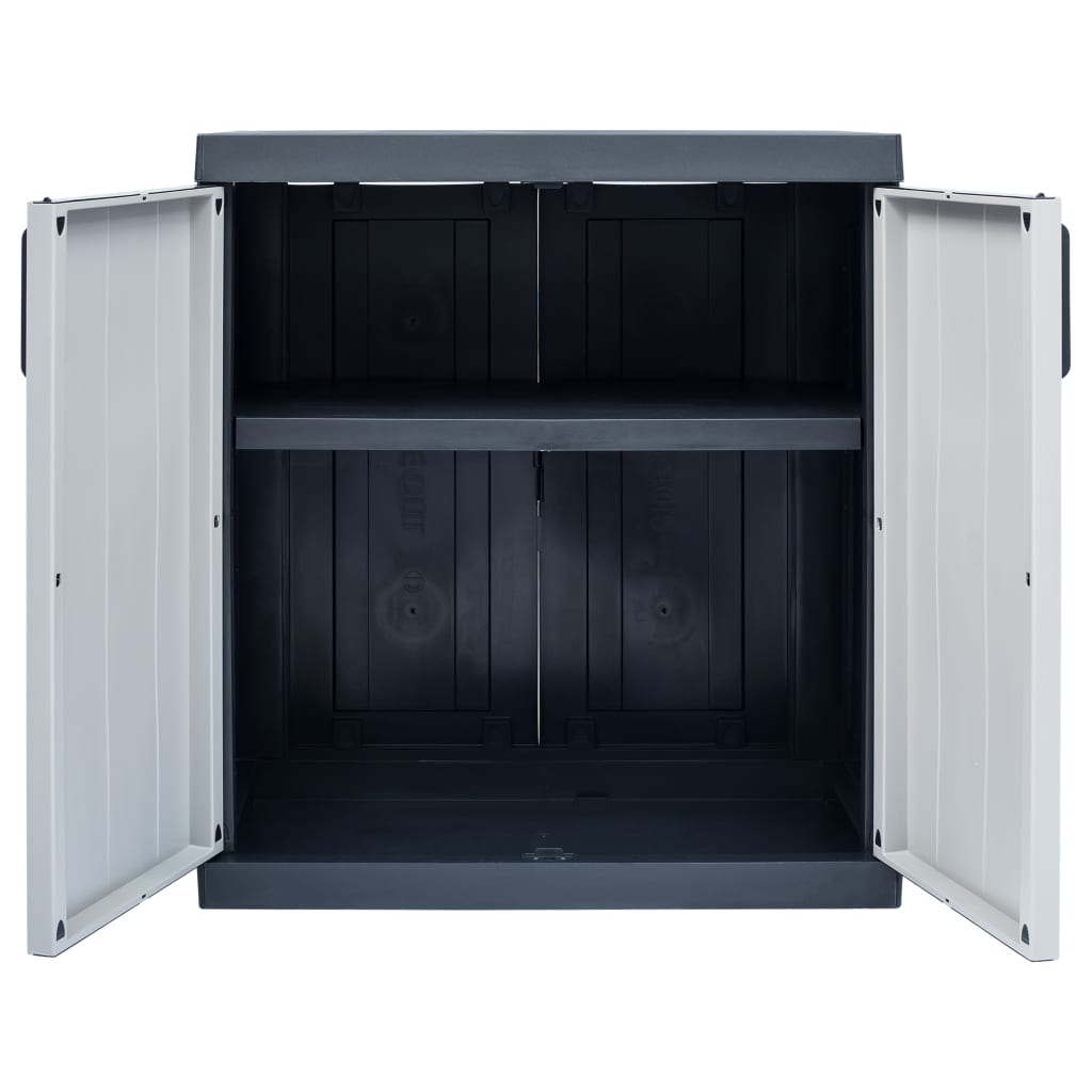 vidaXL Garden Storage Cabinet XXL 89x54x96 cm Plastic