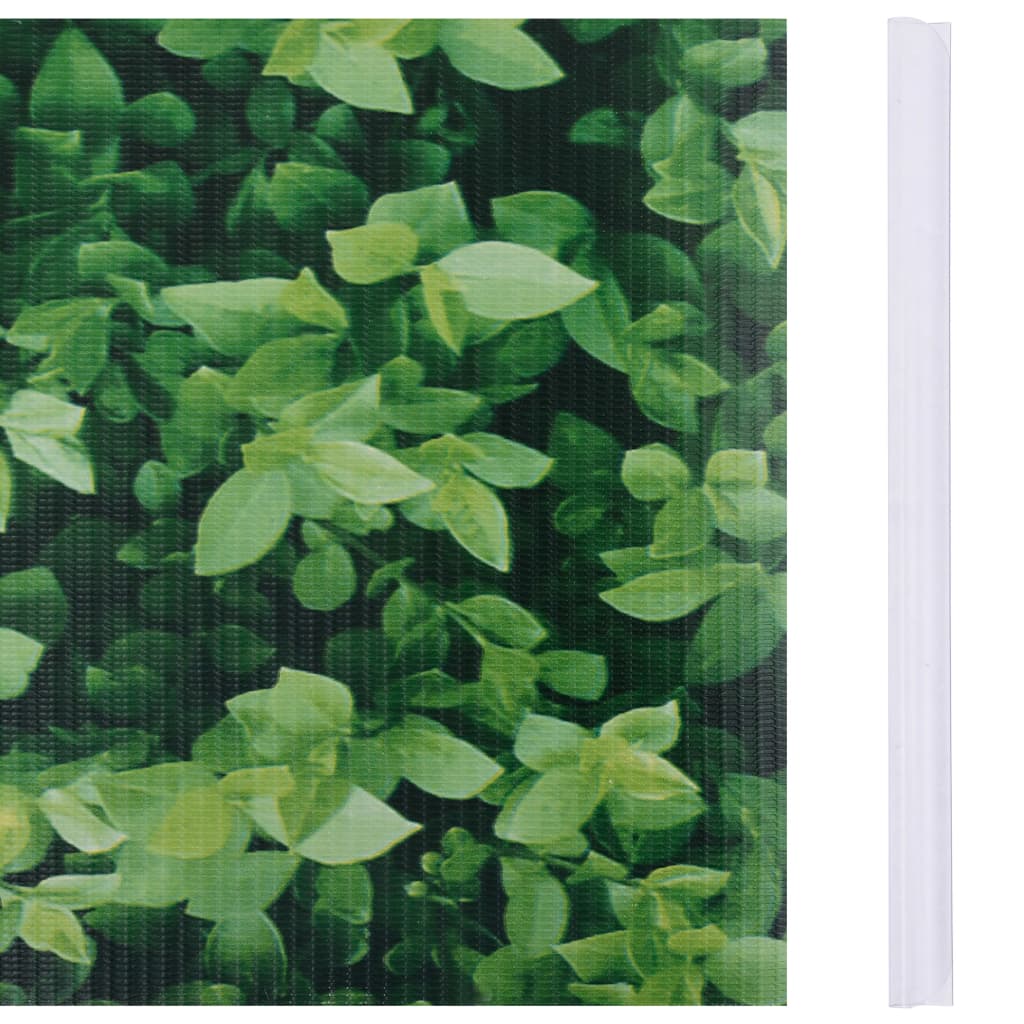 vidaXL Garden Privacy Screen PVC 70x0.19 m Green