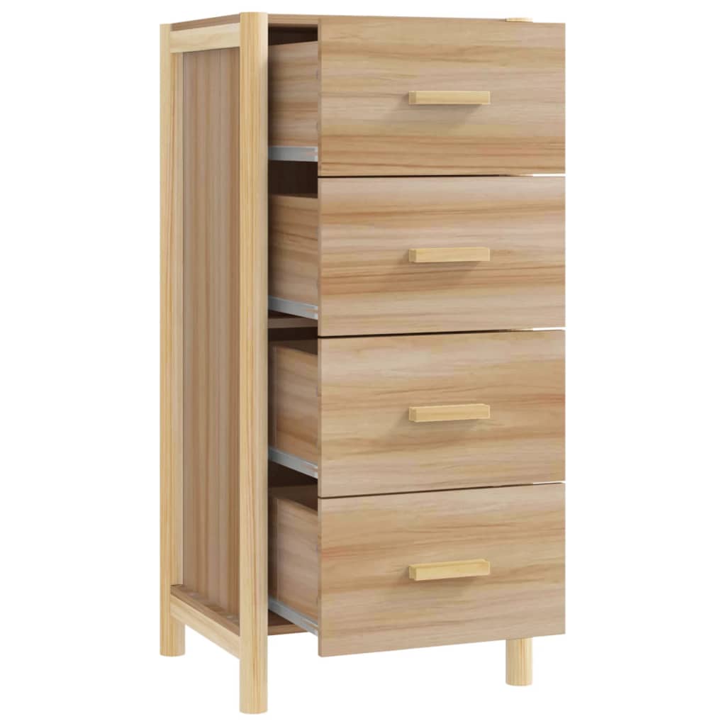 vidaXL Highboard 42x38x90 cm Engineered Wood