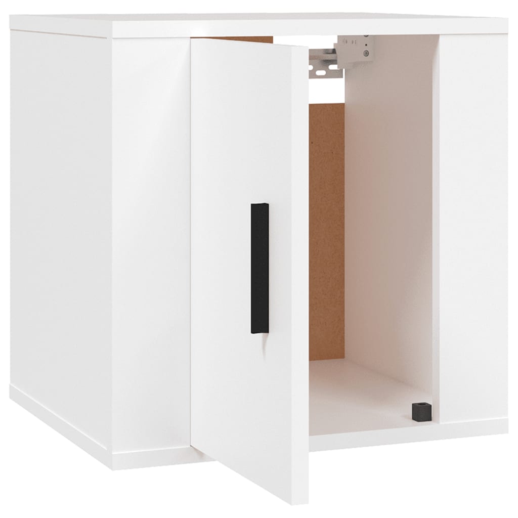 vidaXL Wall Mounted TV Cabinets 2 pcs White 40x34.5x40 cm