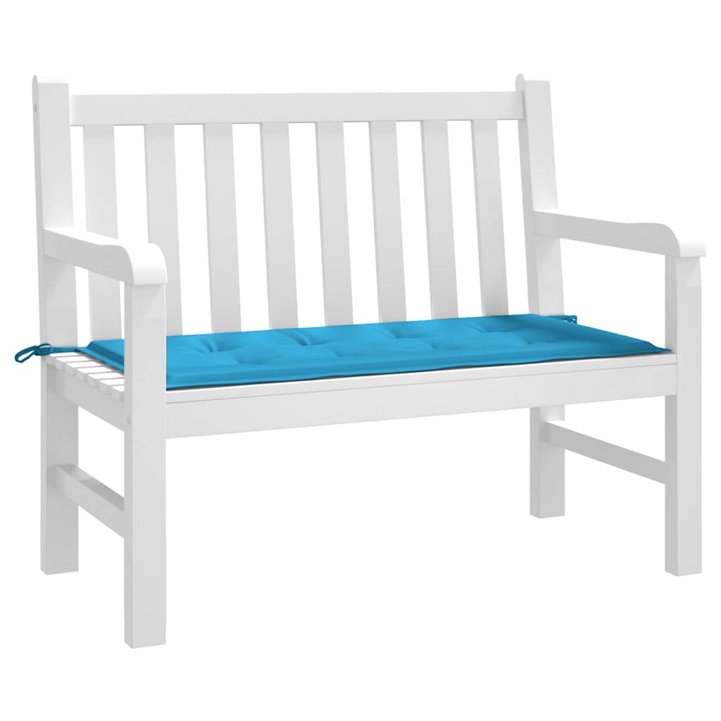 vidaXL Garden Bench Cushion Blue 100x50x3 cm Oxford Fabric | vidaXL.com.au