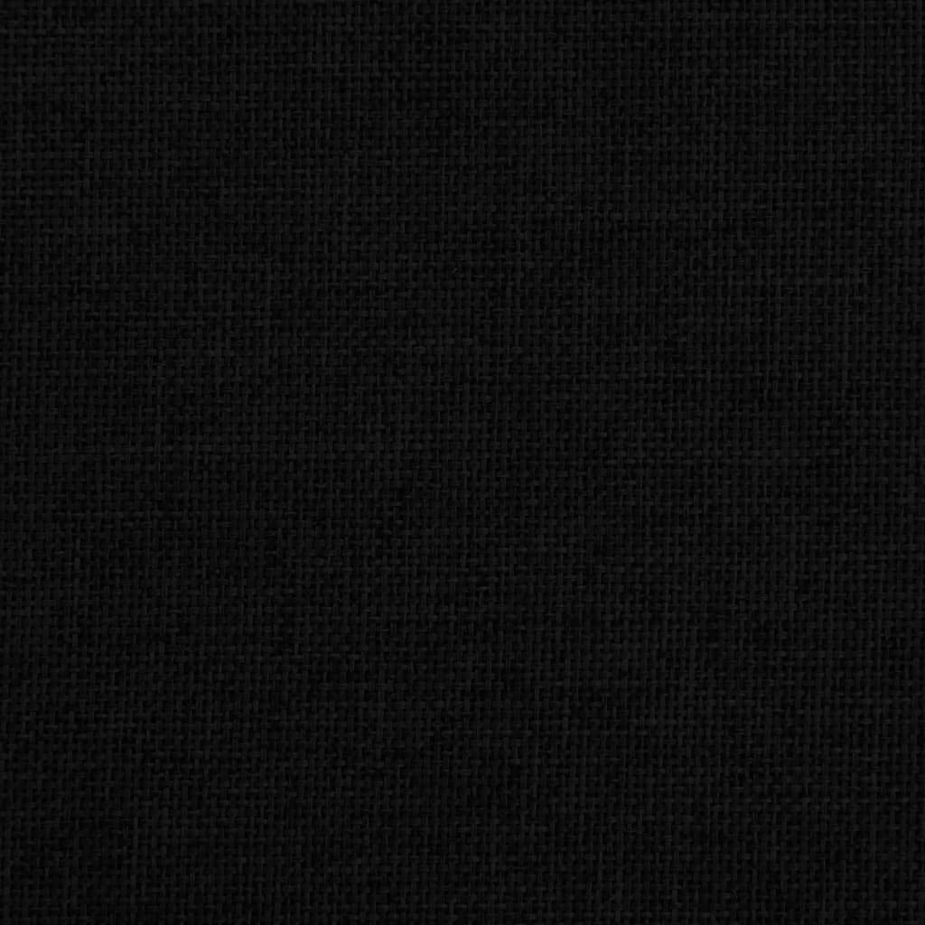 vidaXL Kids Sofa Black 70x45x30 cm Fabric