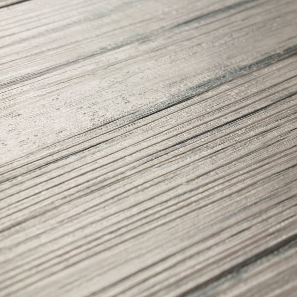 vidaXL Self-adhesive PVC Flooring Planks 2.51 m² 2 mm Oak Washed