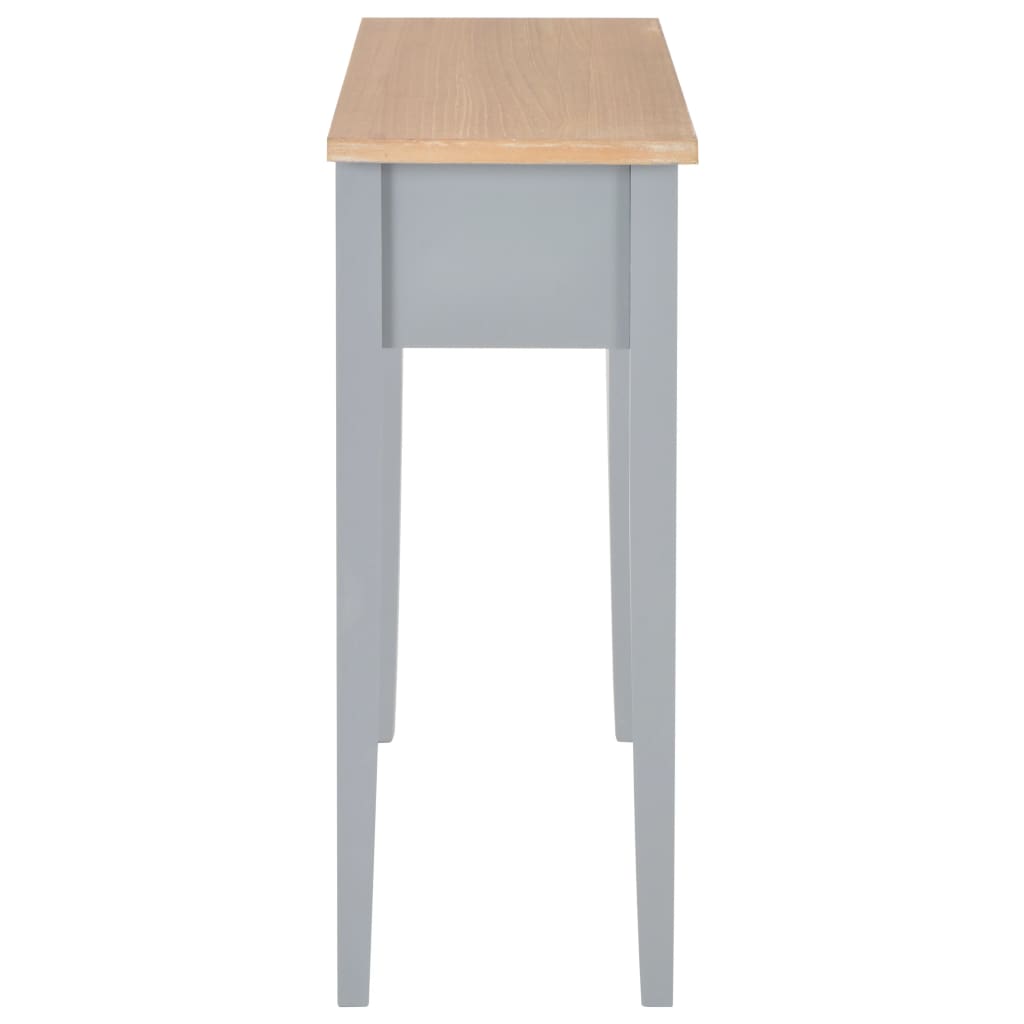 vidaXL Dressing Console Table Grey 79x30x74 cm Wood