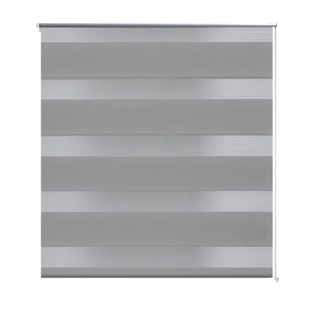 vidaXL Zebra Blind 100 x 175 cm Grey