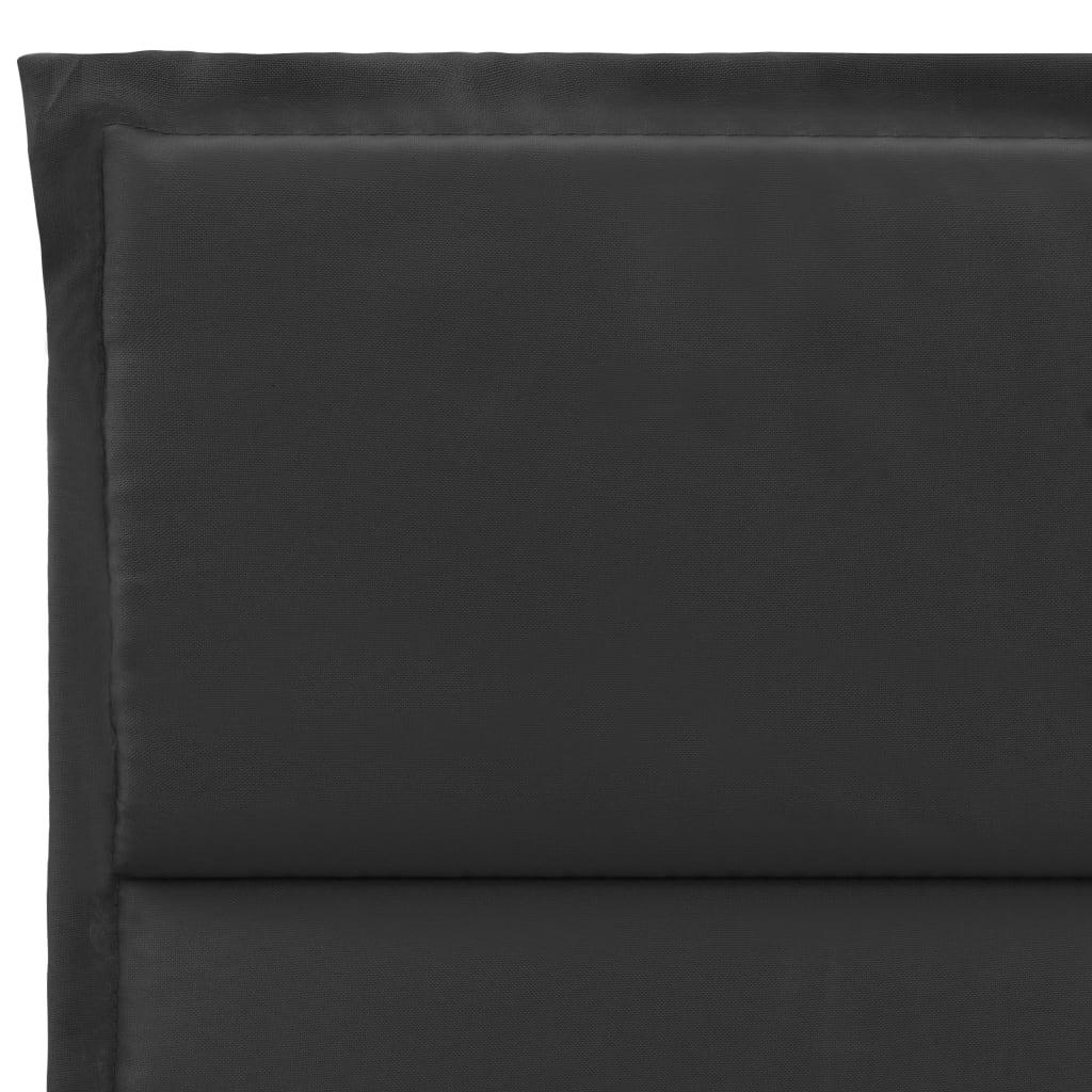 vidaXL Sunlounger Cushion Anthracite 190x60x4 cm