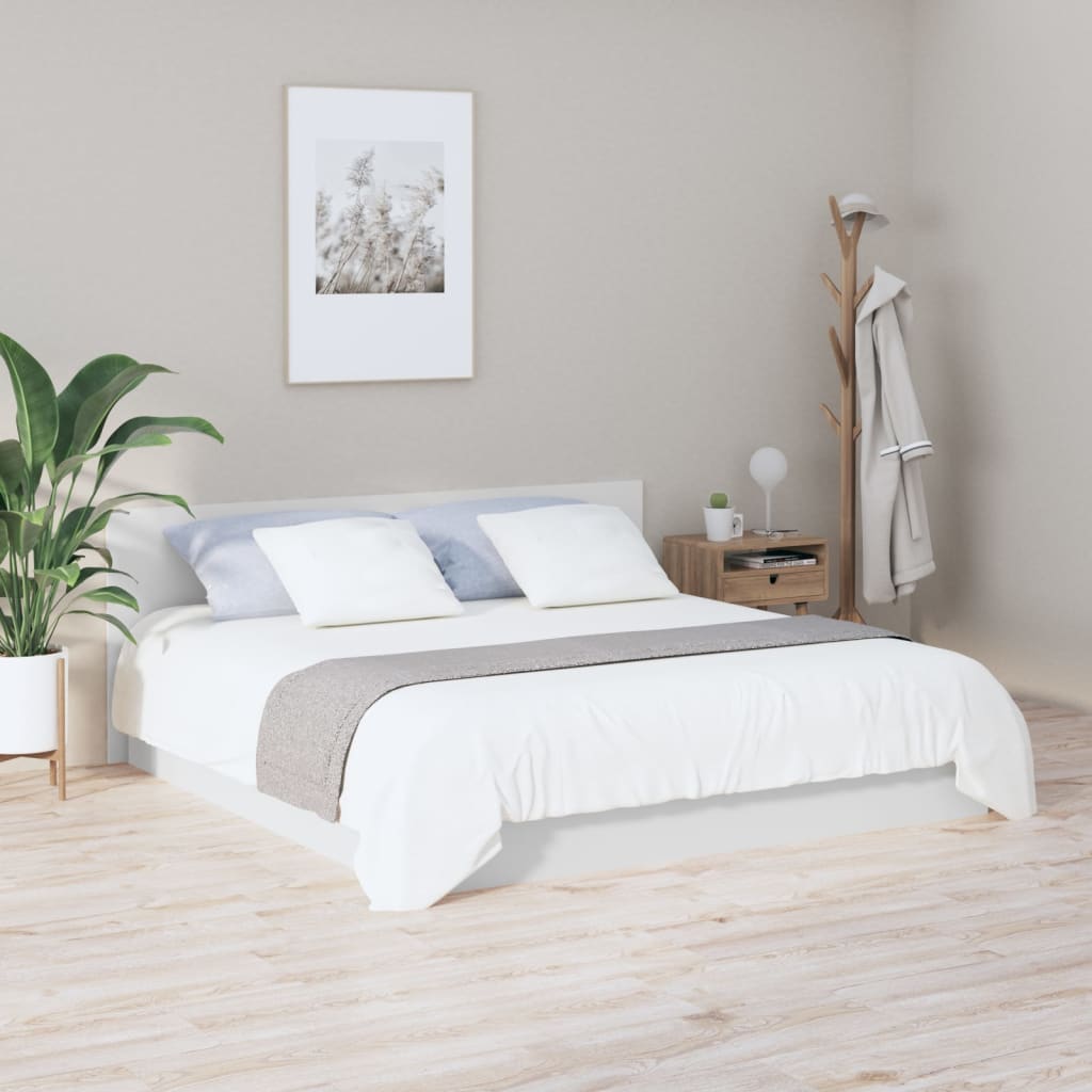 vidaXL Bed Headboard White 200x1.5x80 cm Engineered Wood