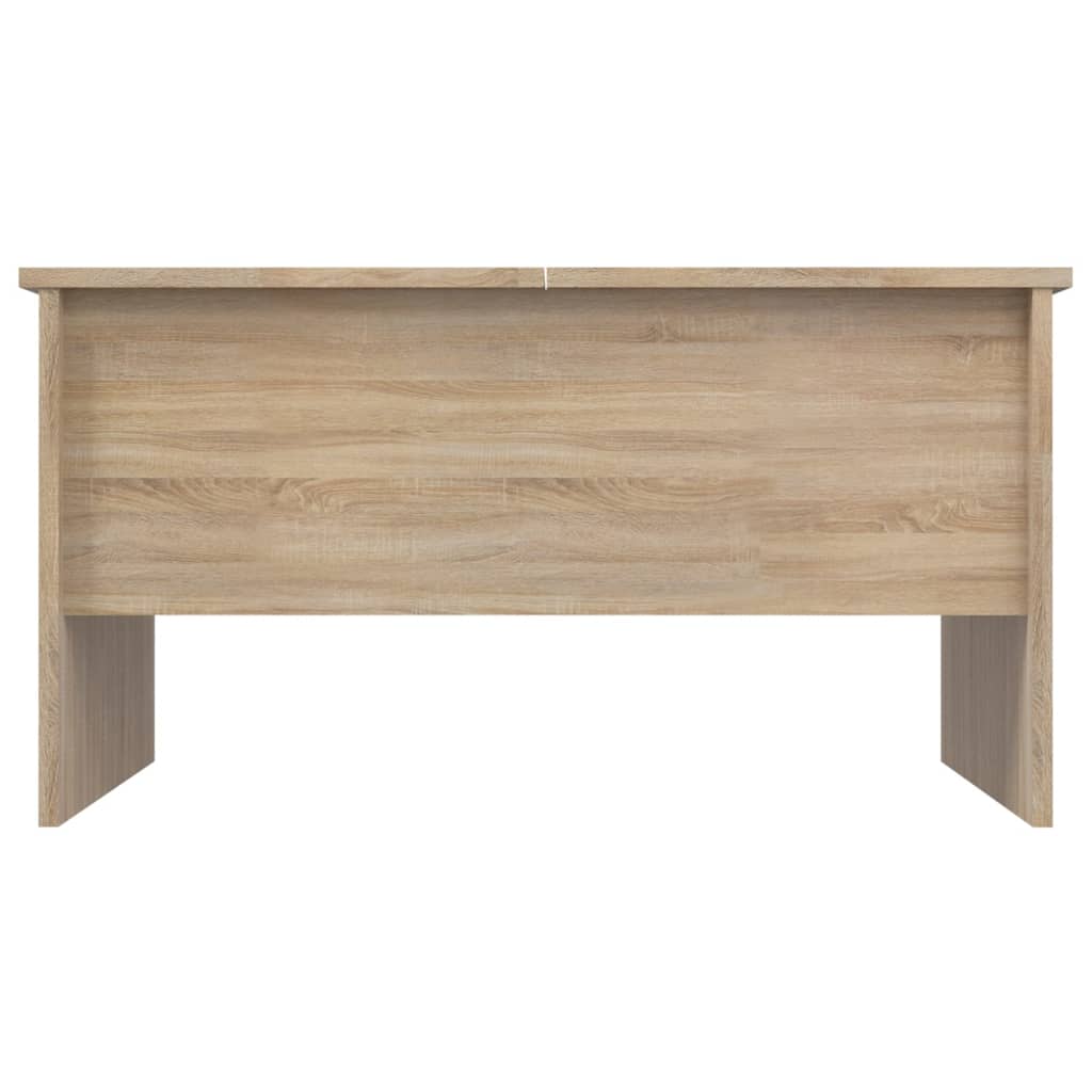 vidaXL Coffee Table Sonoma Oak 80x50x42.5 cm Engineered Wood