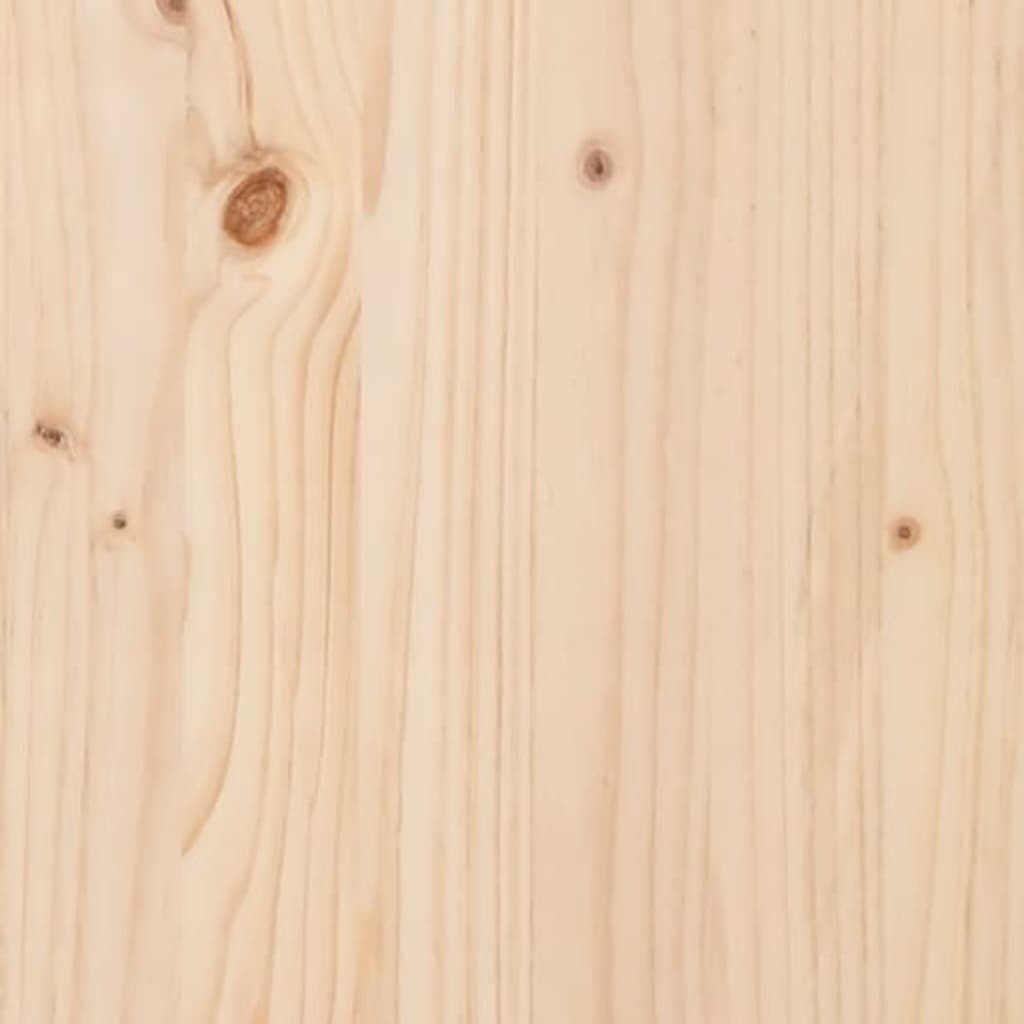 vidaXL Planter with Shelf 54x54x81 cm Solid Wood Pine