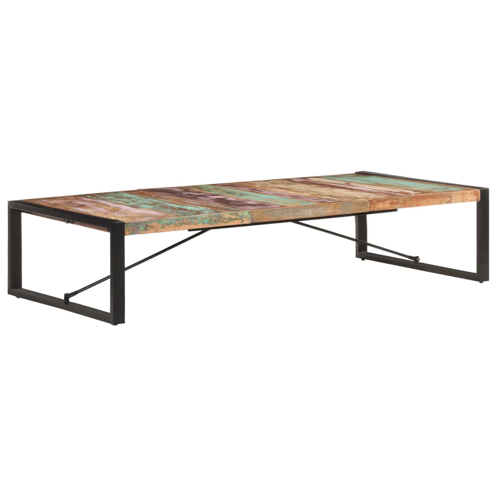 vidaXL Coffee Table 180x90x40 cm Solid Reclaimed Wood