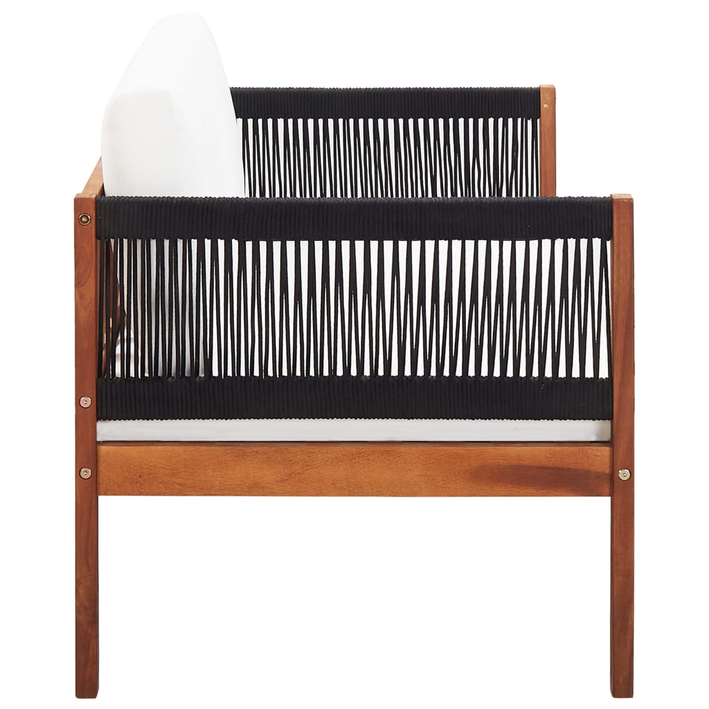vidaXL Garden Sofa 2Seater Solid Acacia Wood