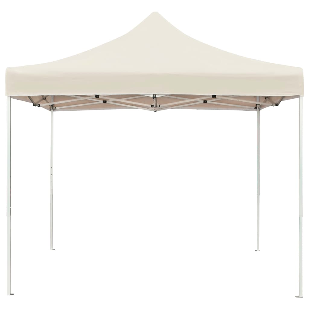 vidaXL Professional Folding Party Tent Aluminium 3x3 m Cream