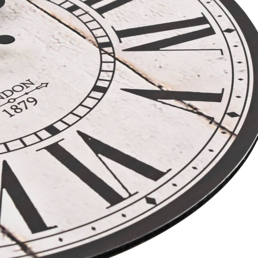 vidaXL Vintage Wall Clock London 30 cm