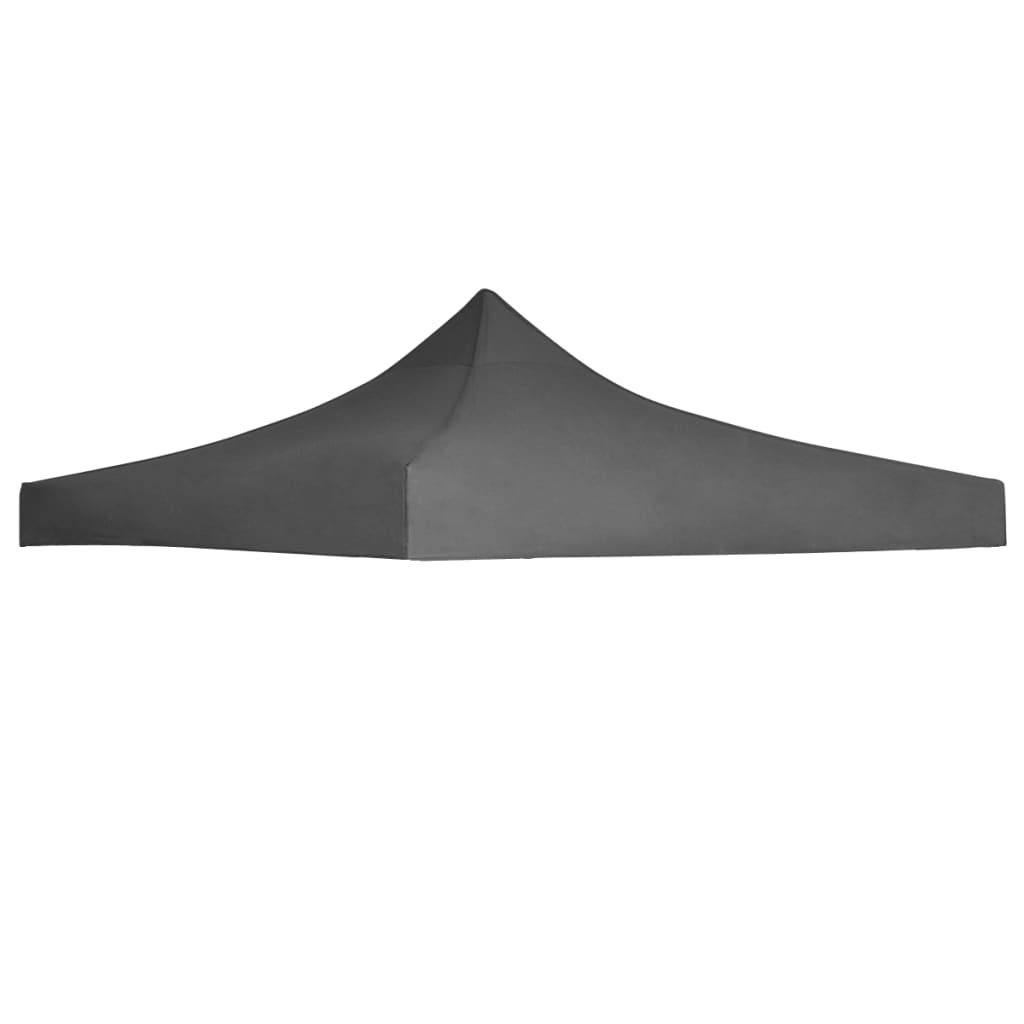 vidaXL Party Tent Roof 3x3 m Anthracite