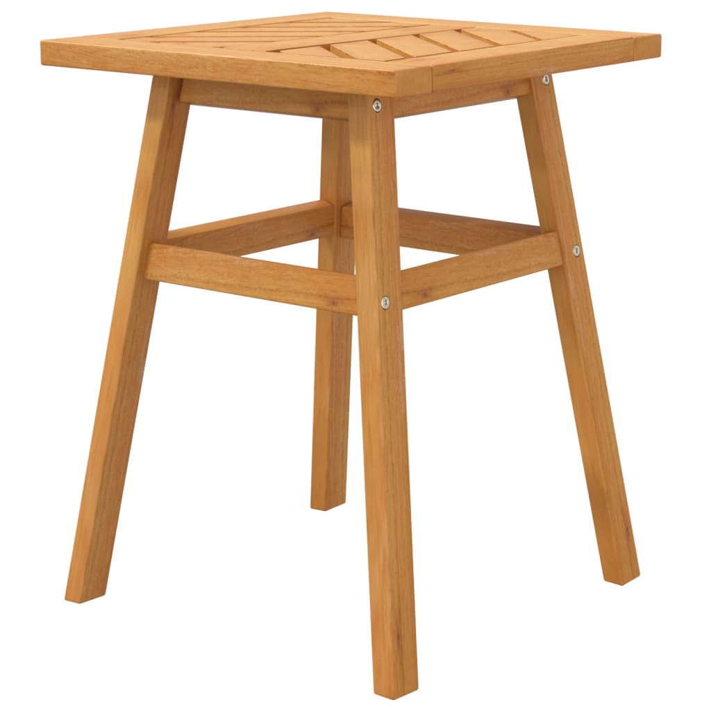 vidaXL Side Table 45x45x60 cm Solid Wood Acacia