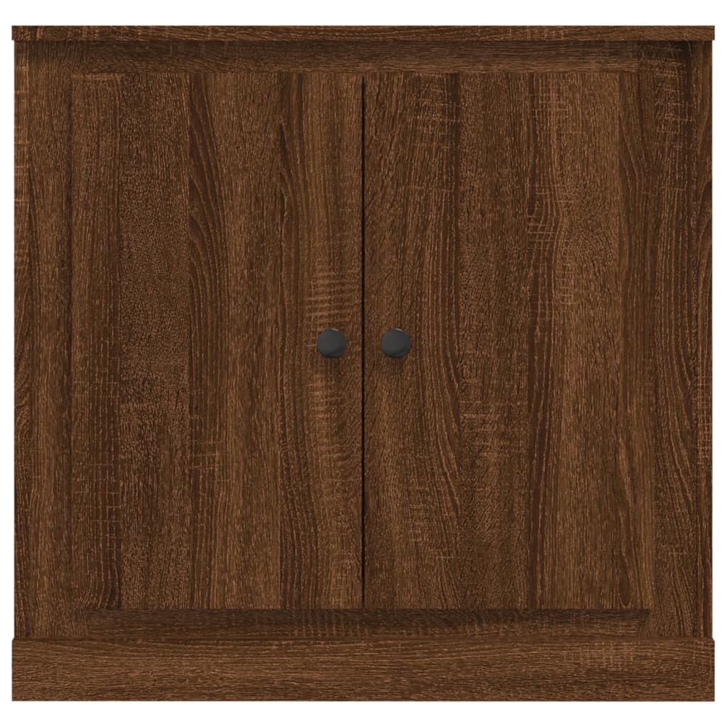 vidaXL Sideboard Brown Oak 70x35.5x67.5 cm Engineered Wood