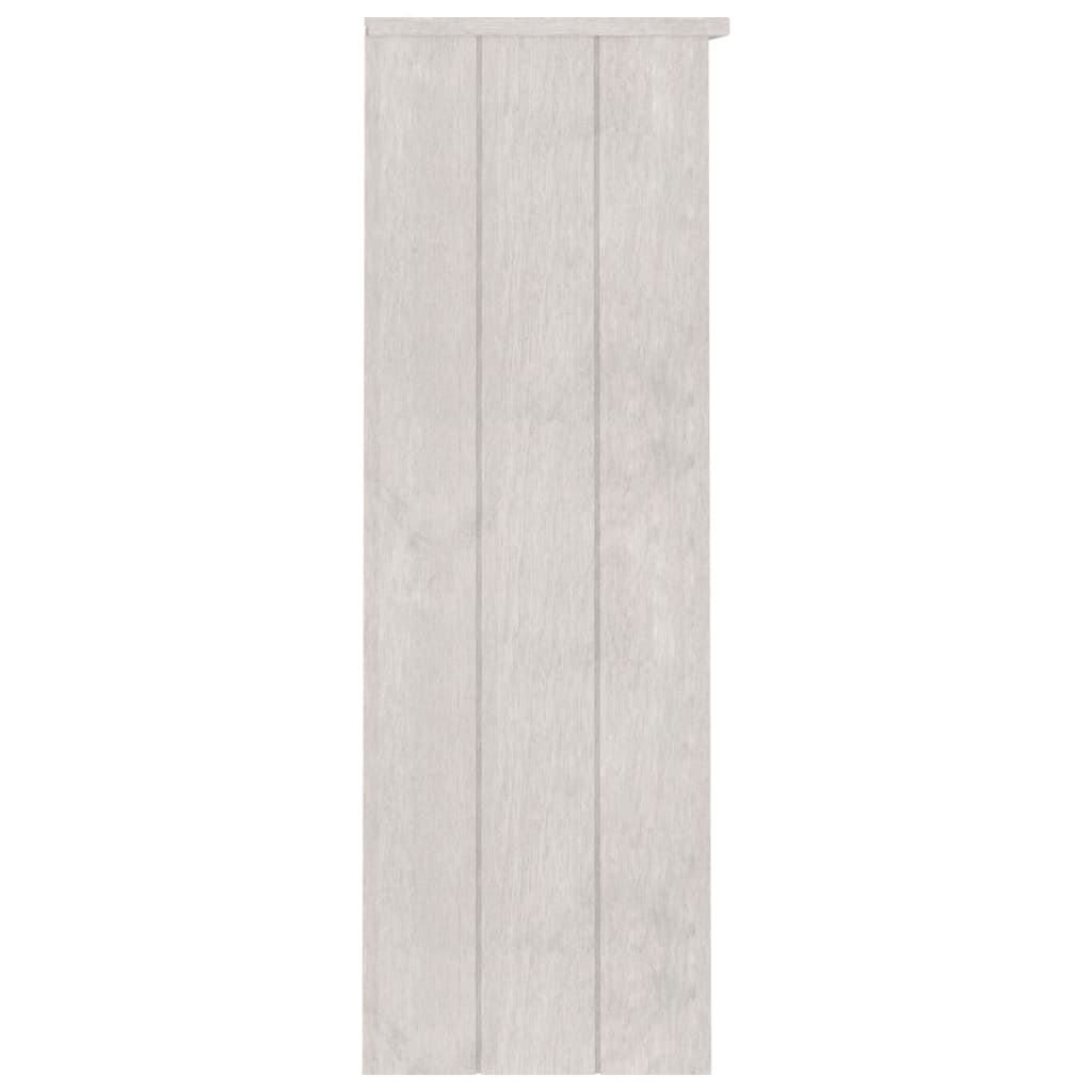 vidaXL Top for Highboard HAMAR White 85x35x100 cm Solid Wood Pine