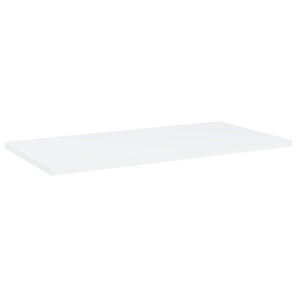 vidaXL Bookshelf Boards 4 pcs White 60x30x1.5 cm Engineered Wood