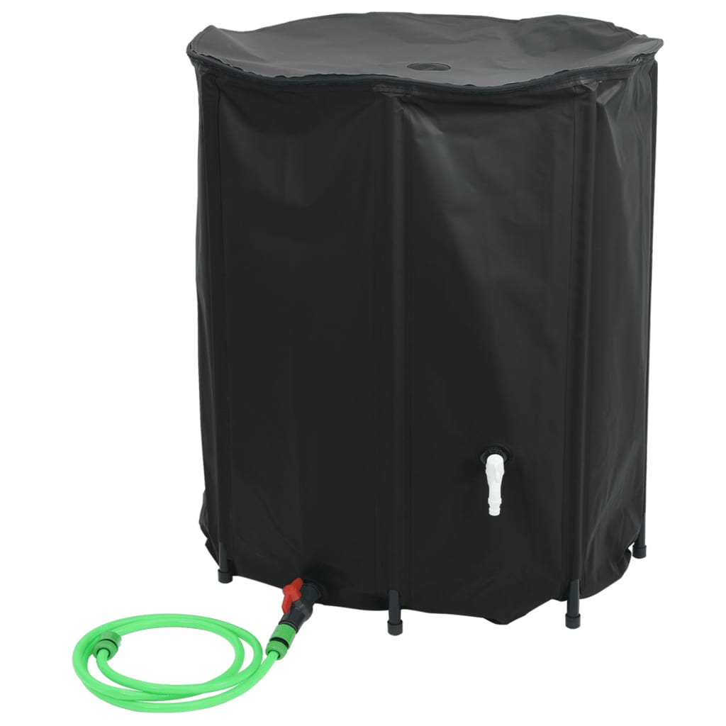 vidaXL Water Tank with Tap Foldable 1250 L PVC