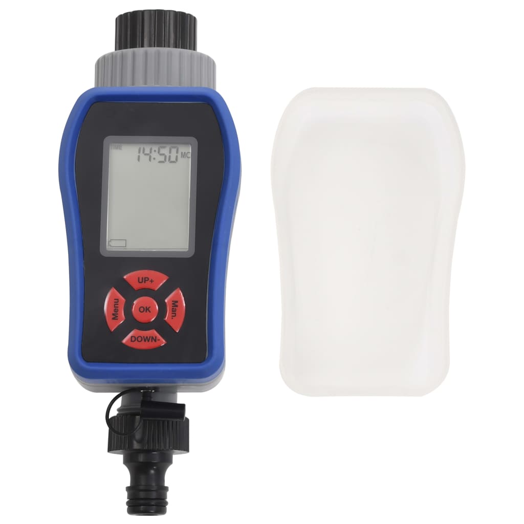 vidaXL Digital Water Timer with Single Outlet and Rain Sensor