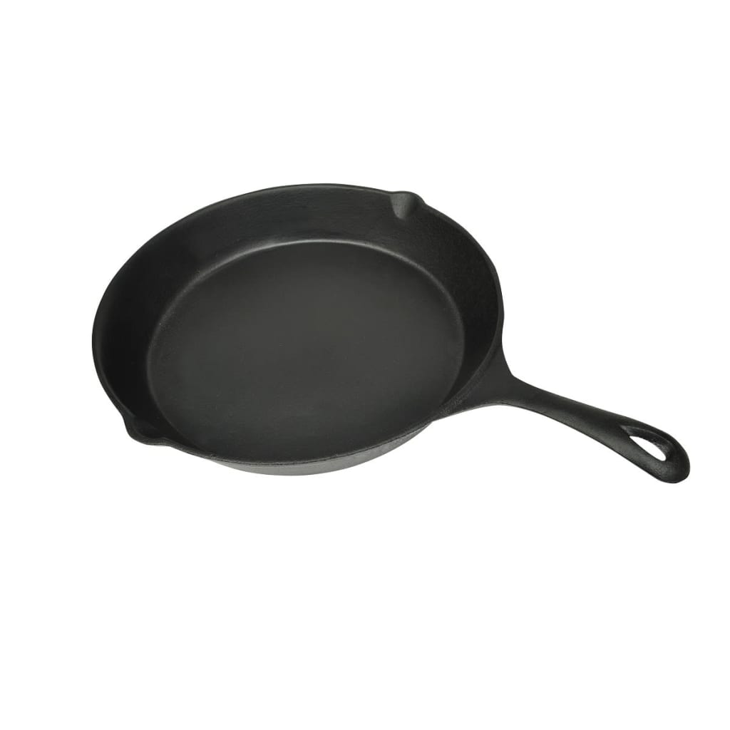 vidaXL Grill Fry Pan Cast Iron 30 cm Round