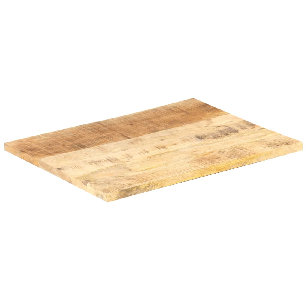 vidaXL Table Top Solid Mango Wood 25-27 mm 90x60 cm