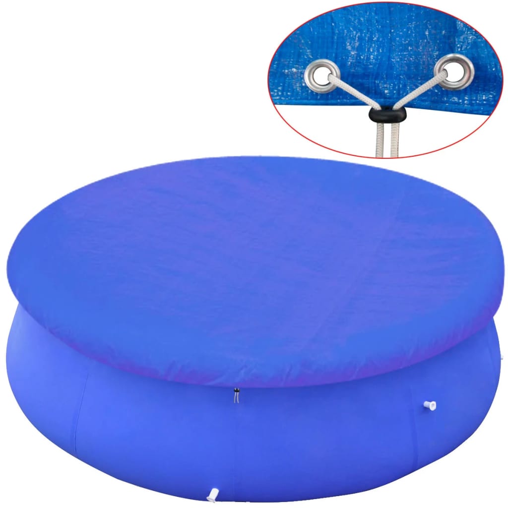 Pool Cover for 360- 67 cm Round Above-Ground Pools
