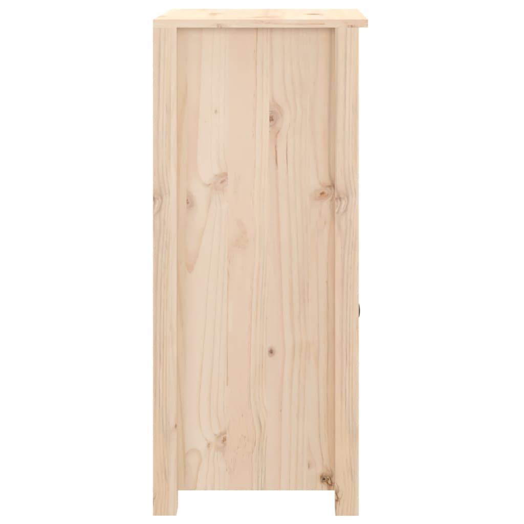 vidaXL Sideboards 2 pcs 40x35x80 cm Solid Wood Pine