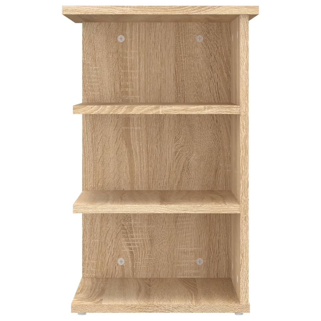 vidaXL Side Cabinet Sonoma Oak 35x35x55 cm Engineered Wood
